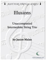 Illusions for String Trio P.O.D cover